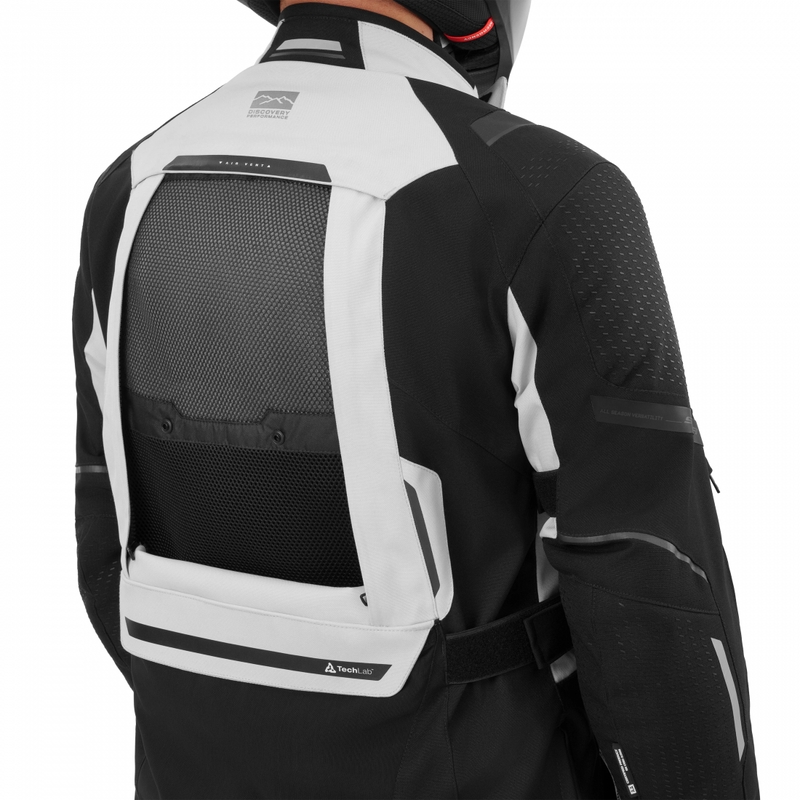 „Shima Hero 3.0“ motociklo striukė, pilkai fluorescencinė geltona