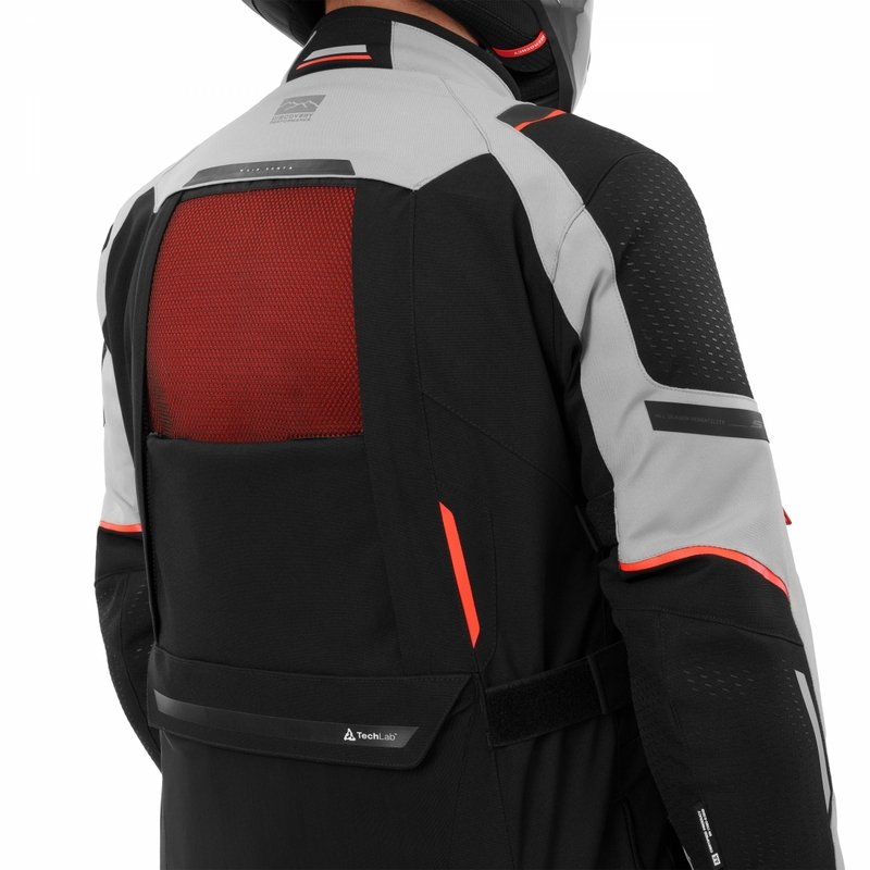 „Shima Hero 3.0“ motociklo striukė pilkai raudona