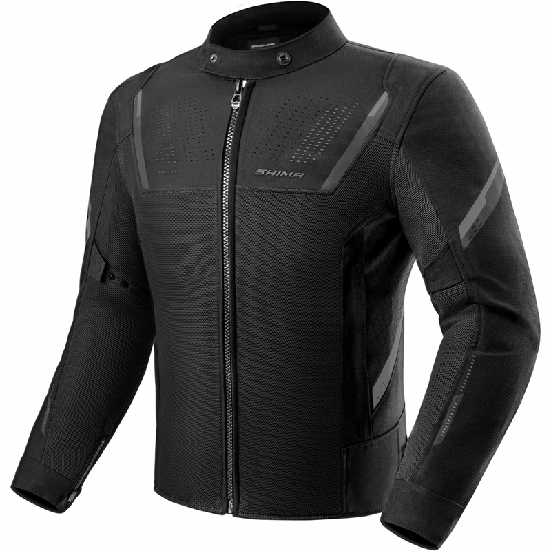 Shima Rush 3.0 Air motociklo striukė, juoda