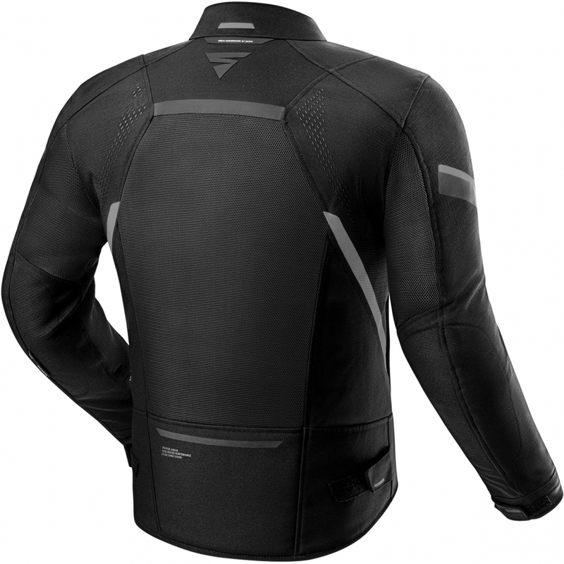 Shima Rush 3.0 Air motociklo striukė, juoda