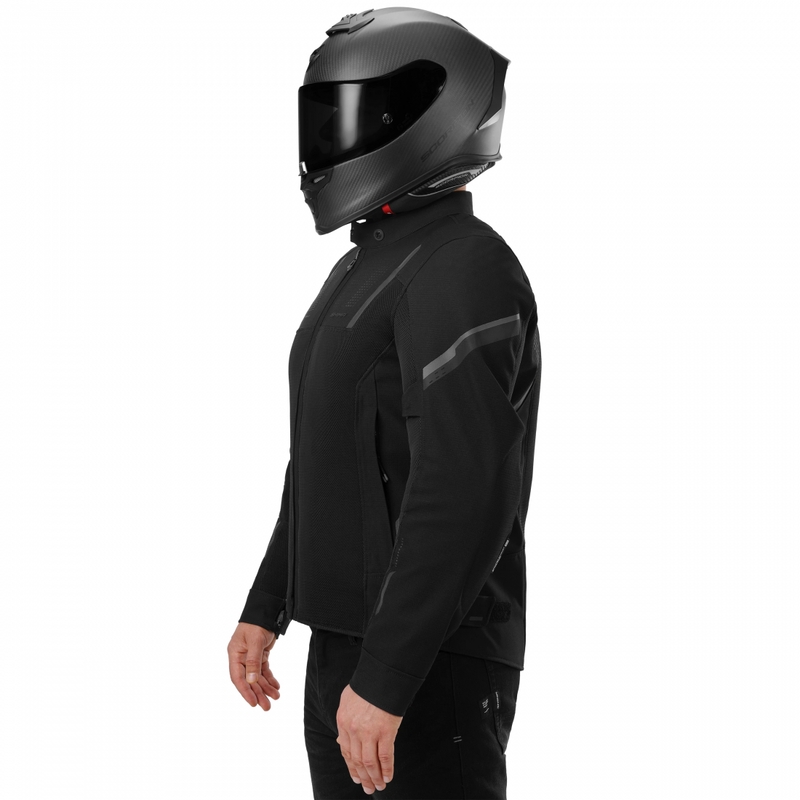 Shima Rush 3.0 Air motociklo striukė, juoda
