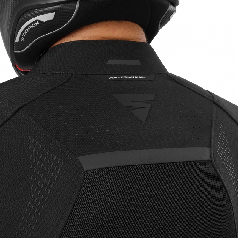 Shima Rush 3.0 Air motociklo striukė, juoda