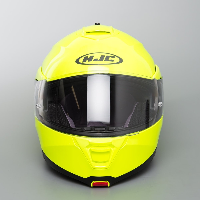 Vyklápěcí přilba na motorku HJC IS-MAX II fluo zelená