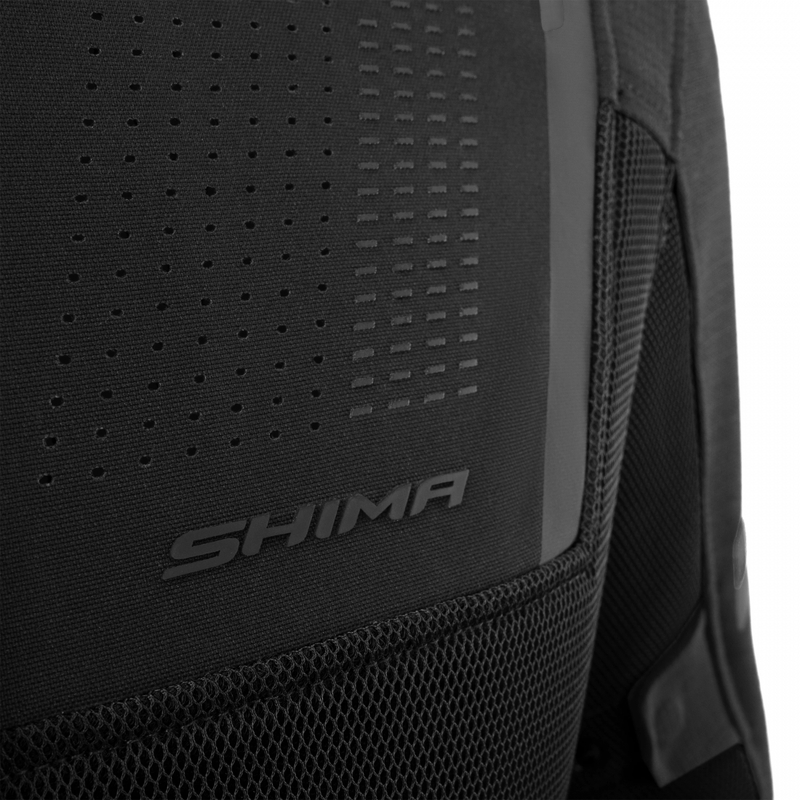 Shima Rush 3.0 Air motociklo striukė, juoda