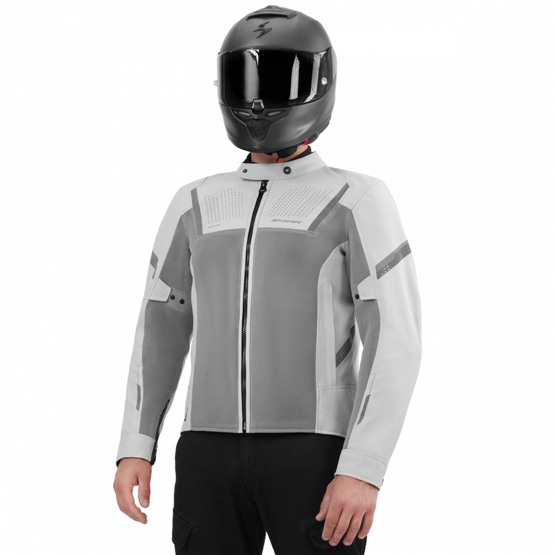 „Shima Rush 3.0 Air“ motociklo striukė, pilka