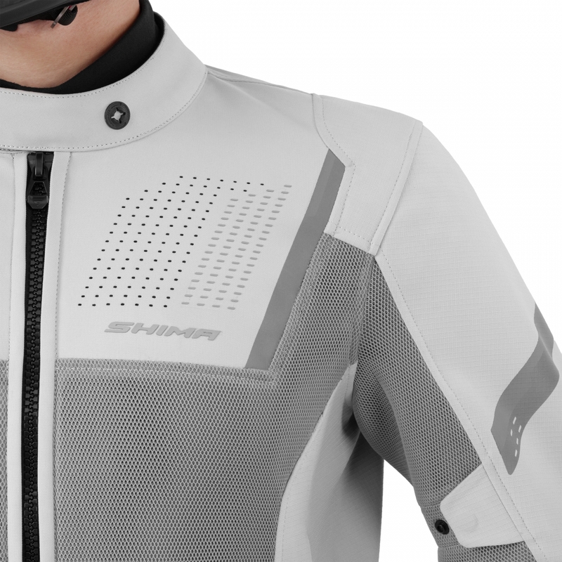 „Shima Rush 3.0 Air“ motociklo striukė, pilka