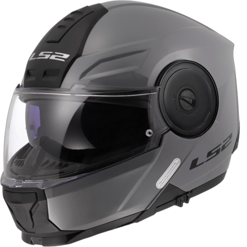 Atlenkiamas motociklo šalmas LS2 FF902 Scope II Nardo pilkas