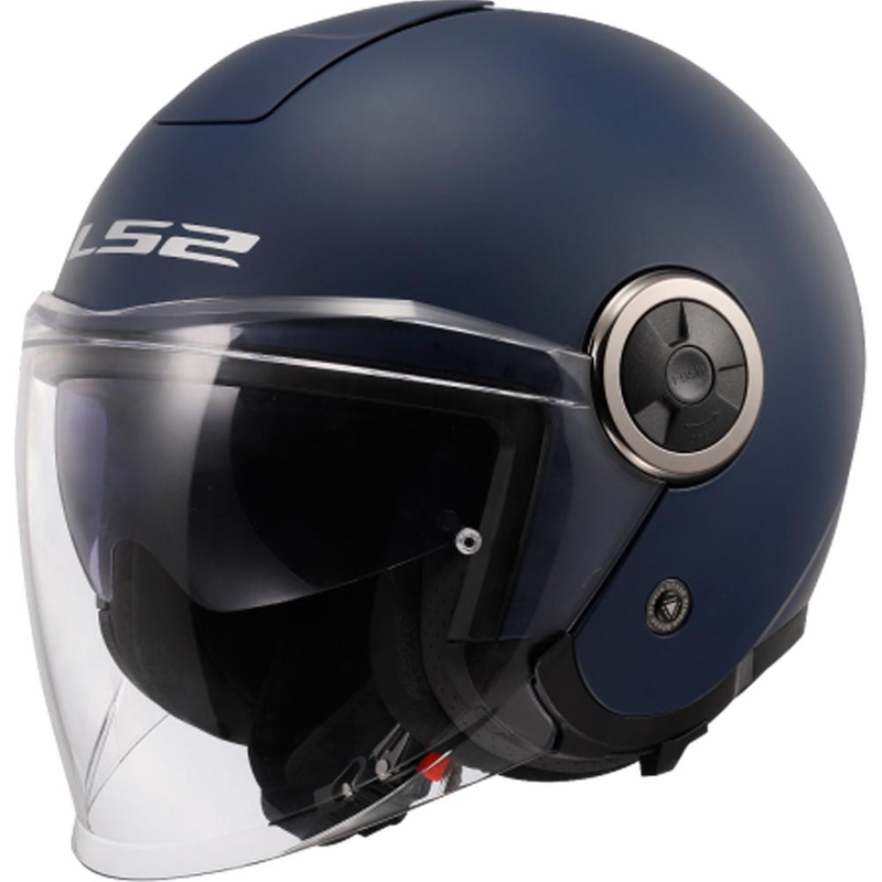 Atviras motociklo šalmas LS2 OF620 Classy Solid matinis tamsiai mėlynas