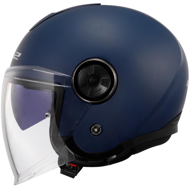 Atviras motociklo šalmas LS2 OF620 Classy Solid matinis tamsiai mėlynas