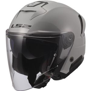 Atviras motociklo šalmas LS2 OF618 Verso II Solid nardo pilkas