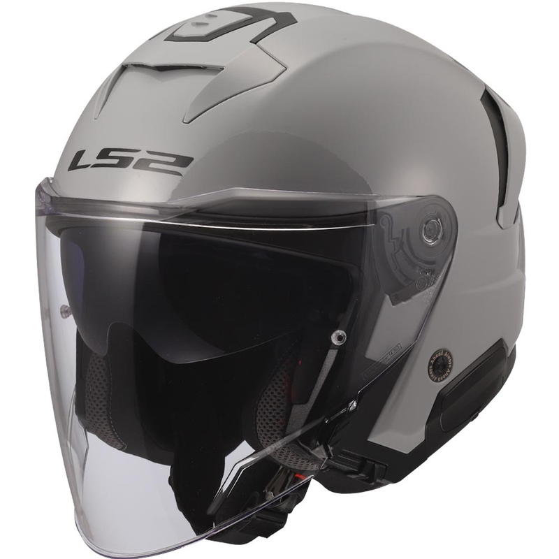 Atviras motociklo šalmas LS2 OF618 Verso II Solid nardo pilkas