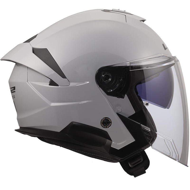 Atviras motociklo šalmas LS2 OF618 Verso II Solid nardo pilkas