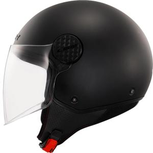 Atviras motociklo šalmas LS2 OF558 Sphere Lux II Solid matinė juoda