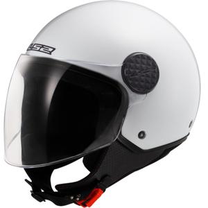 Atviras motociklo šalmas LS2 OF558 Sphere Lux II Solid baltas