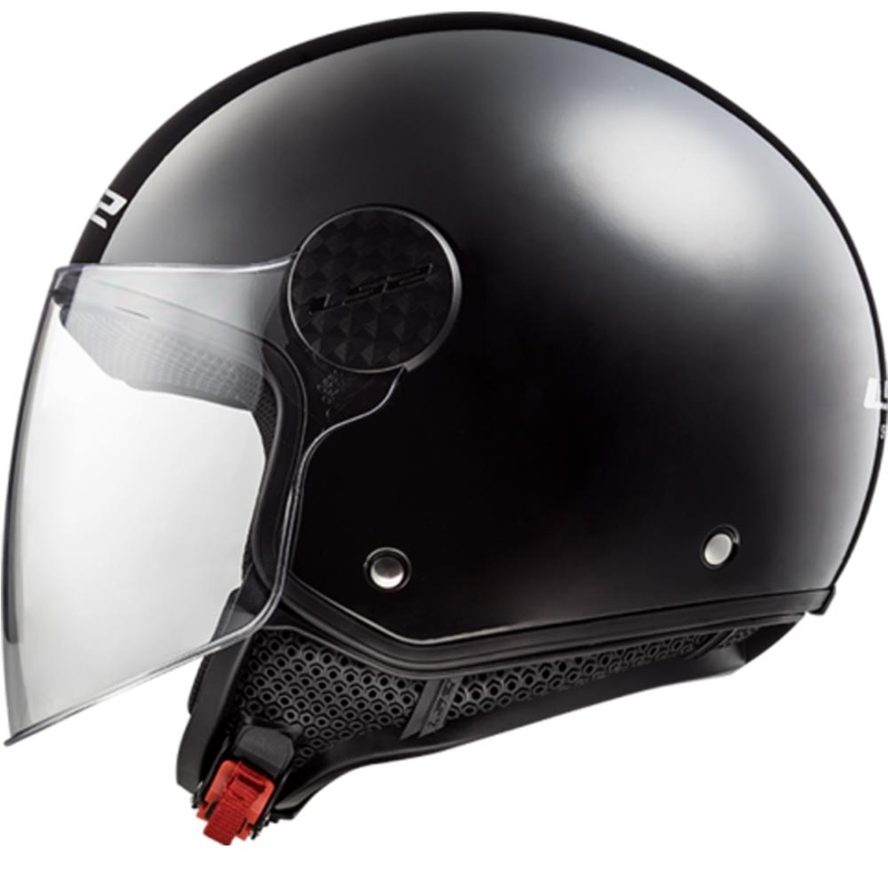 Atviras motociklo šalmas LS2 OF558 Sphere II Solid matinė juoda