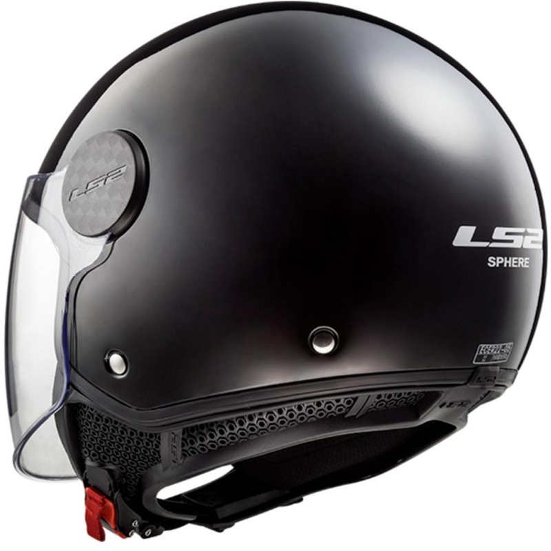 Atviras motociklo šalmas LS2 OF558 Sphere II Solid matinė juoda