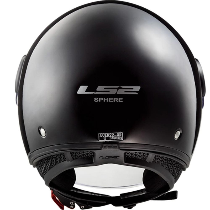 Atviras motociklo šalmas LS2 OF558 Sphere II Solid matinė juoda
