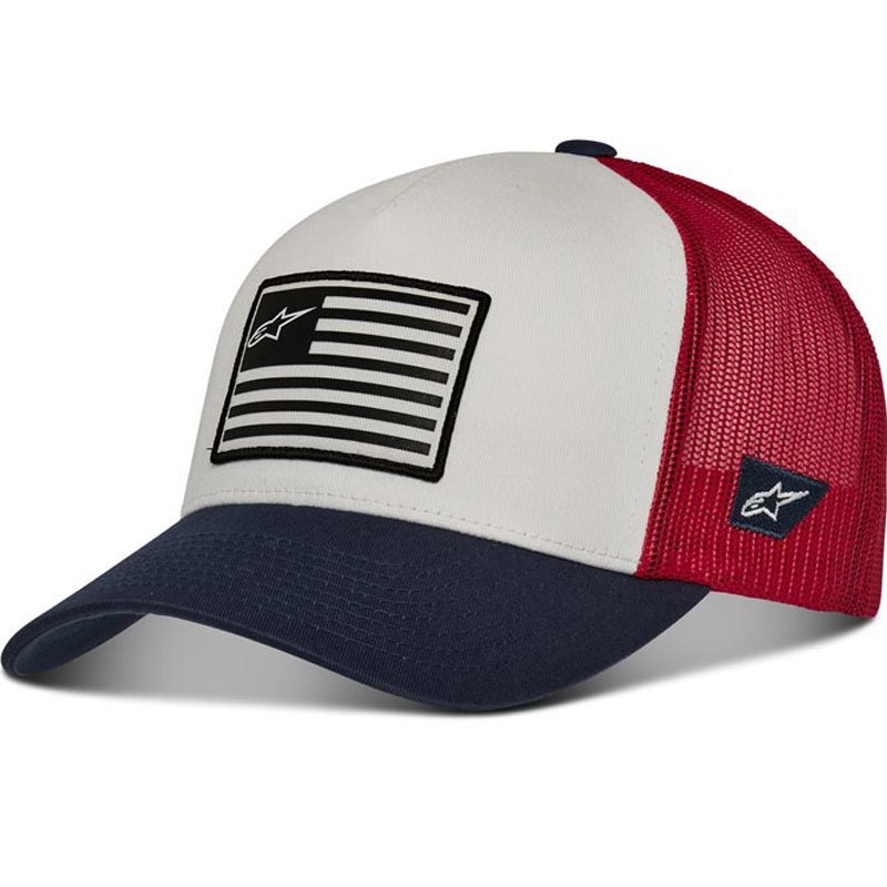 Alpinestars Flag Snap kepurė blue-red-white