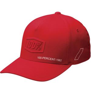 Vaikiška kepurė 100% Shadow Snapback raudona