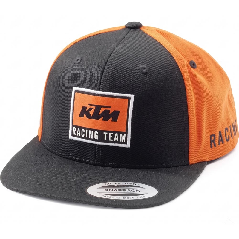 KTM Komandinė plokščia kepurė OS black-orange