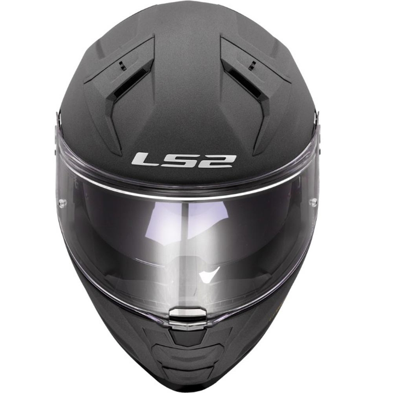 Uždaras motociklo šalmas LS2 FF811 Vector II, pilkas, betono spalvos