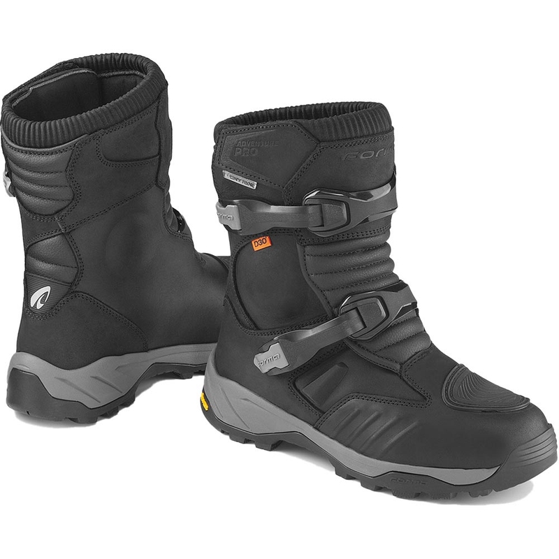 „Forma Adventure PRO“ žemi motociklo batai, juodi