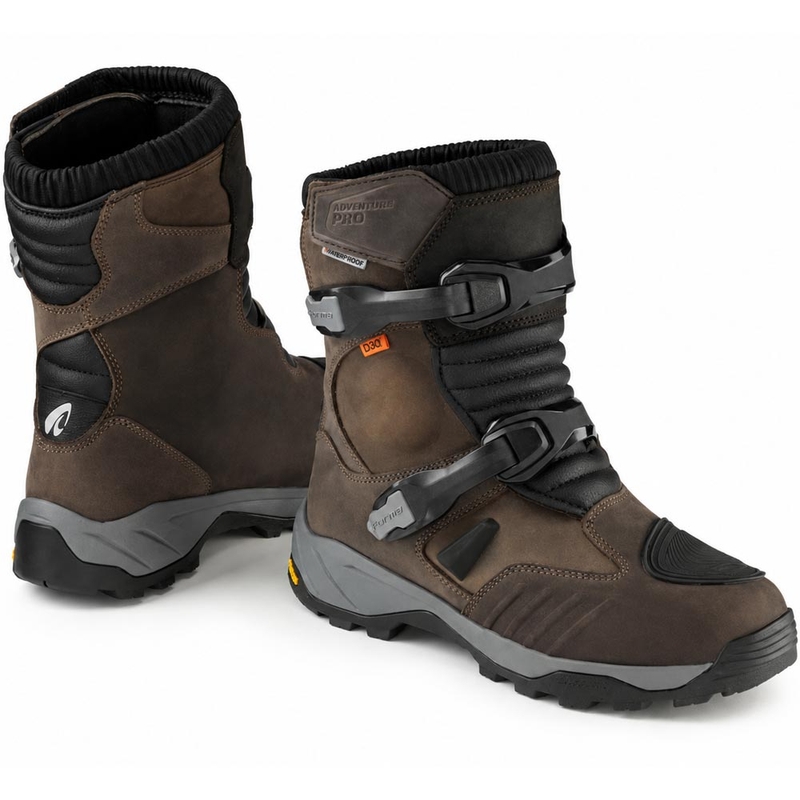 „Forma Adventure PRO“ žemi motociklo batai, rudi