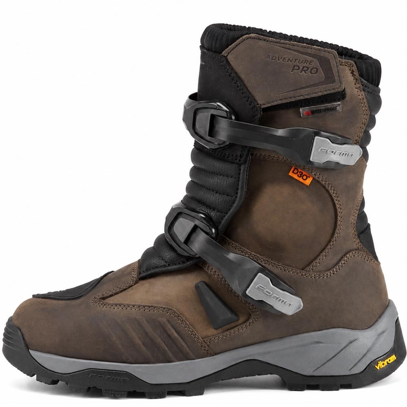 „Forma Adventure PRO“ žemi motociklo batai, rudi