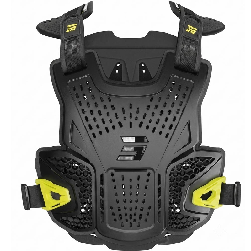 Shot Airflow Evo krūtinės apsauga, juoda