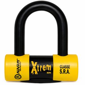 AUVRAY Xtrem Mini stabdžių disko užraktas juodai geltonas