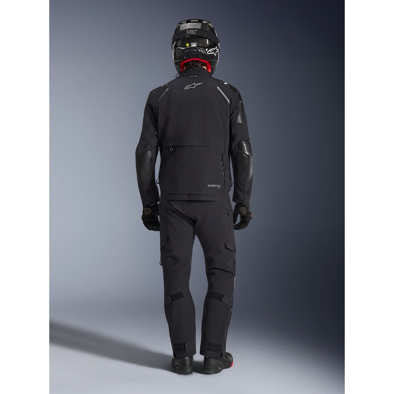 Alpinestars Andes PRO Drystar XF motociklo striukė juoda-tamsiai pilka