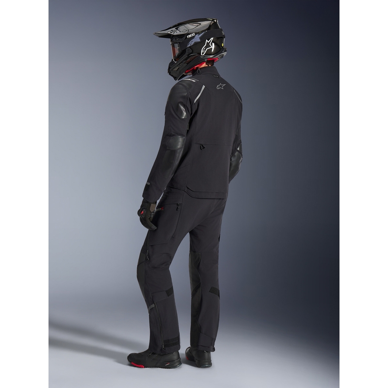 Alpinestars Andes PRO Drystar XF motociklo striukė juoda-tamsiai pilka