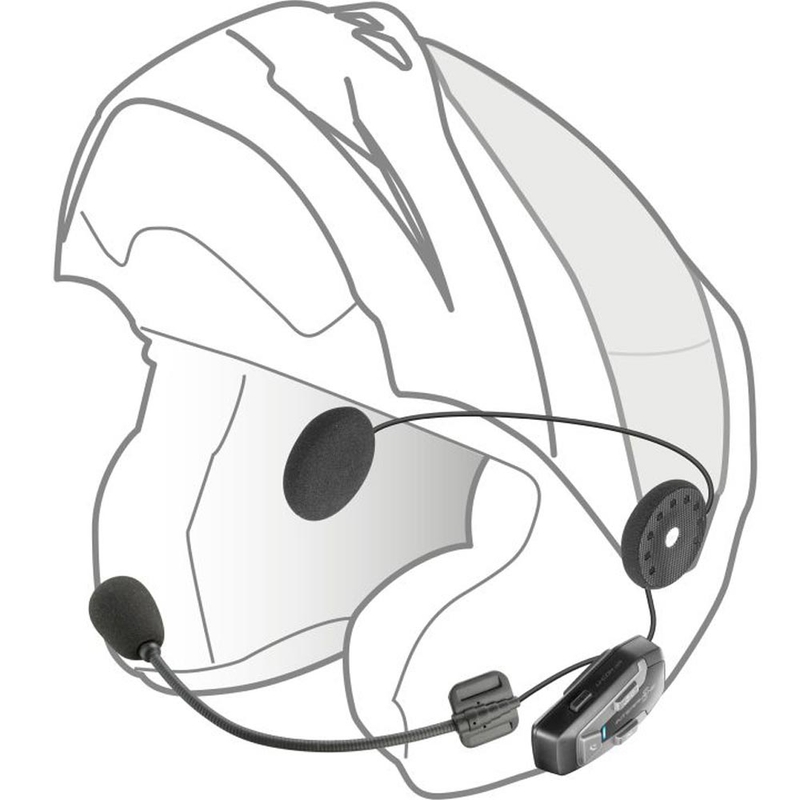 "Bluetooth" ausinės "Interphone U-COM6R" - Dviguba pakuotė