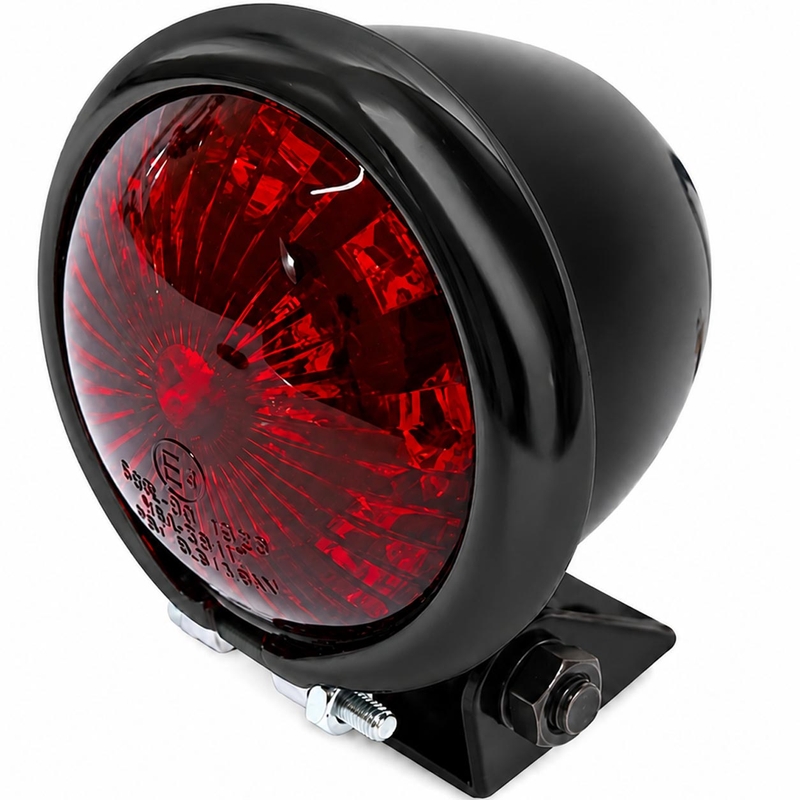 "Highsider Smart Bates Style" LED juodai chromuotas galinis žibintas
