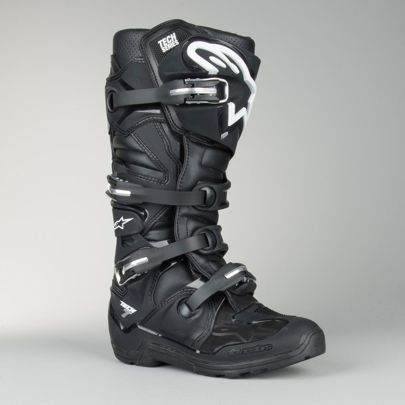 Alpinestars Tech 7 motociklininko batai juodi