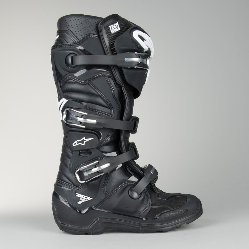 Alpinestars Tech 7 motociklininko batai juodi