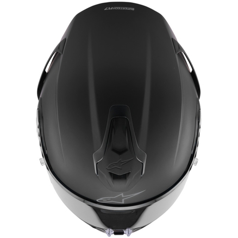 Alpinestars S-R7 Solid uždaras motociklo šalmas, matinės juodos spalvos