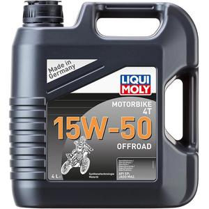 Sintetinė variklio alyva LIQUI MOLY Motorbike 4T 15W50 Offroad 4 l