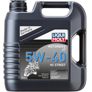 Sintetinė variklio alyva LIQUI MOLY Motorbike 4T 5W40 HC Street 4 l