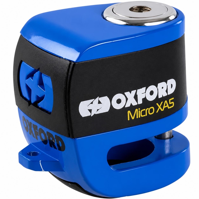 Oxford Micro XA5 diskinių stabdžių užraktas - riboto leidimo, mėlynas
