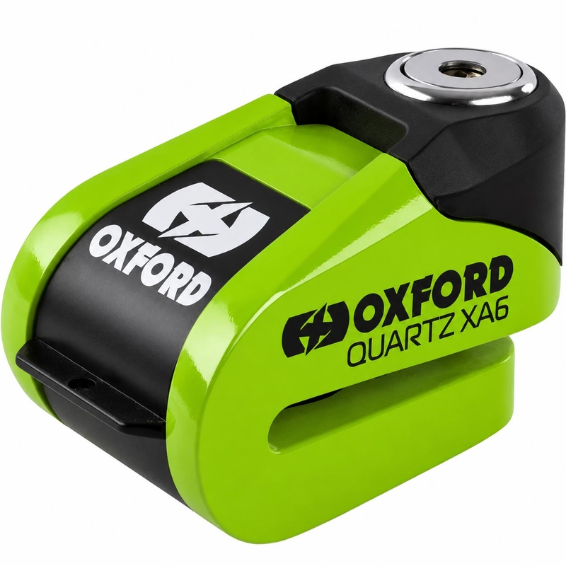 Oxford Quartz Alarm XA6 diskinių stabdžių užraktas – riboto leidimo, žalias