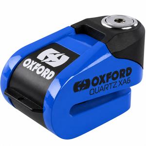 Oxford Quartz Alarm XA6 diskinių stabdžių užraktas – riboto leidimo, mėlynas