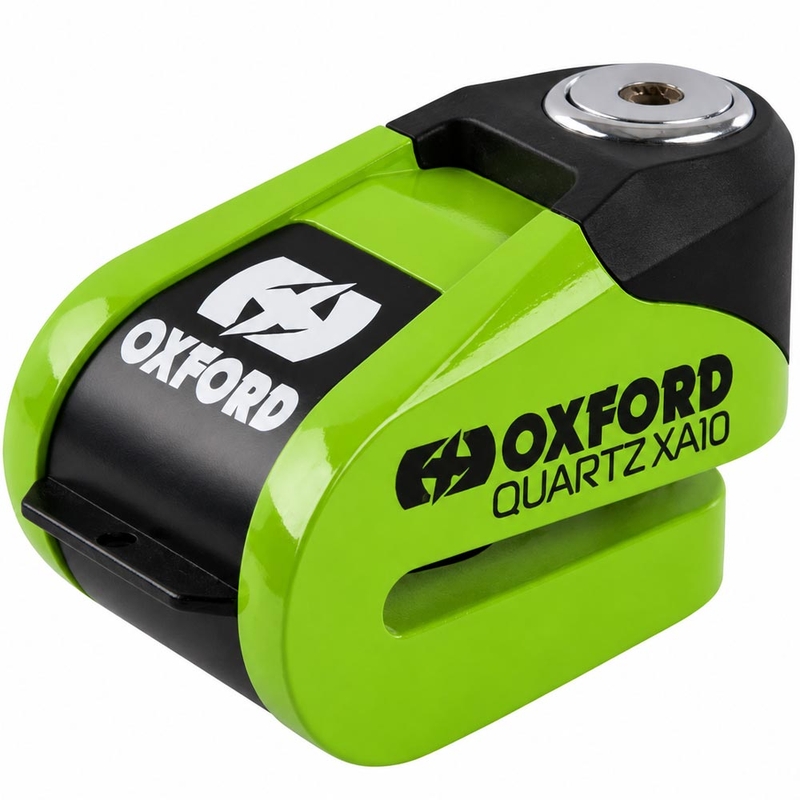 Oxford Quartz Alarm XA10 diskinių stabdžių užraktas – riboto leidimo, žalias