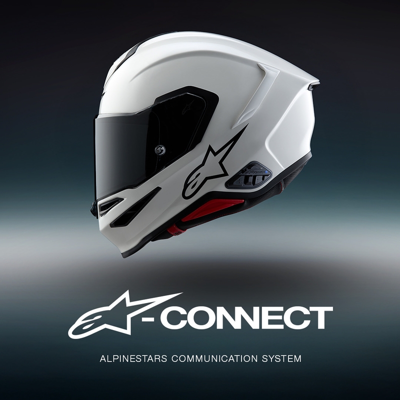 „Bluetooth“ motociklo domofonas „Alpinestars A-CONNECT“ sistema, juodas