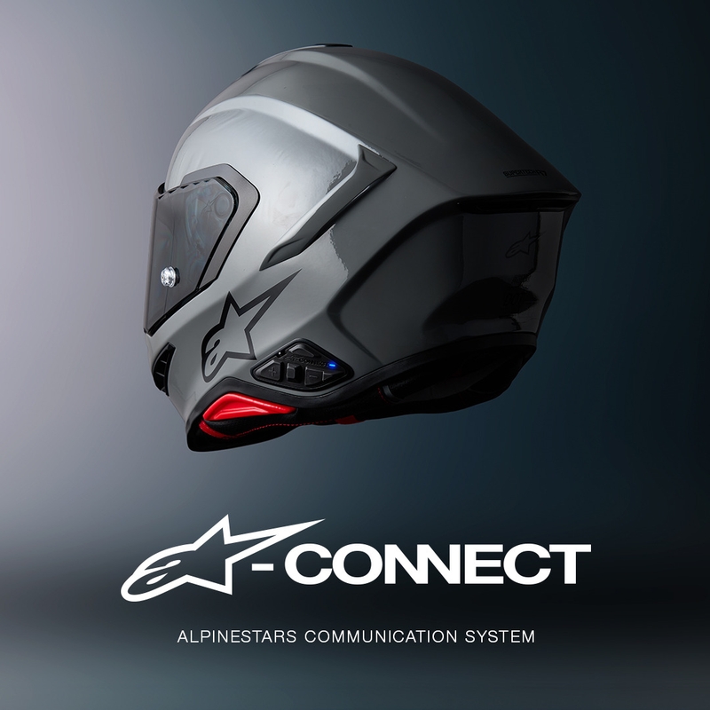 „Bluetooth“ motociklo domofonas „Alpinestars A-CONNECT“ sistema, juodas