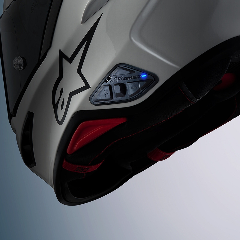 „Bluetooth“ motociklo domofonas „Alpinestars A-CONNECT“ sistema, juodas