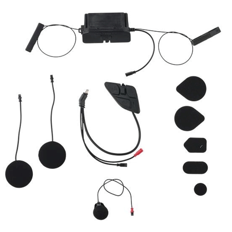 „Bluetooth“ motociklo domofonas „Alpinestars A-CONNECT“ sistema, juodas
