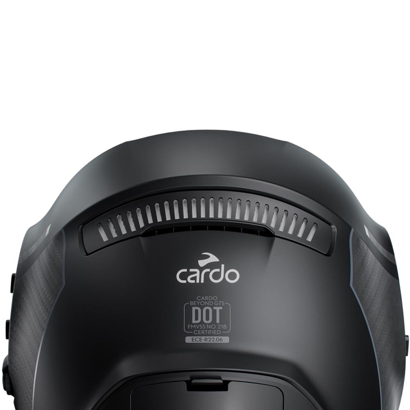 Cardo Beyond GTS motociklo šalmas, juodas
