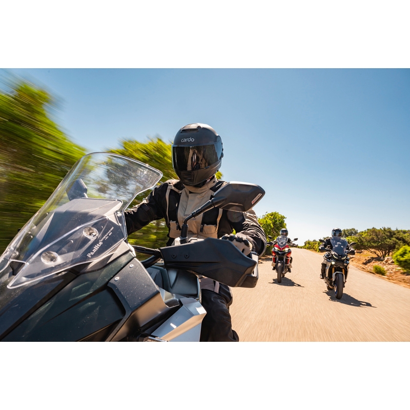 Cardo Beyond GTS motociklo šalmas, juodas