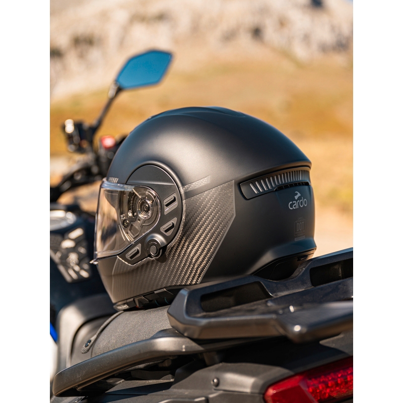 Cardo Beyond GTS motociklo šalmas, juodas